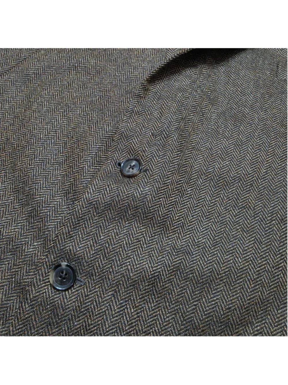 Loro Piana 100% Cashmere Brown Herringbone Blazer Sport Coat Made in Italy 48R